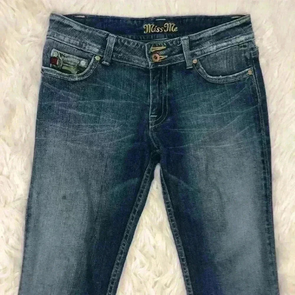 Miss Me Camo Accent Size 30” Waist Jeans - Picture 9 of 11